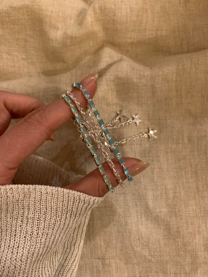 zircon gemstone handmade bracelet